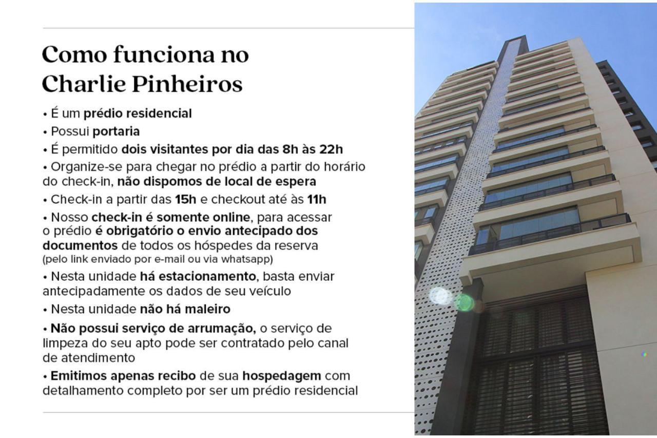 Charlie Cobogo Pinheiros Apartment Sao Paulo Exterior photo